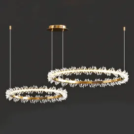Thera two ring chandelier